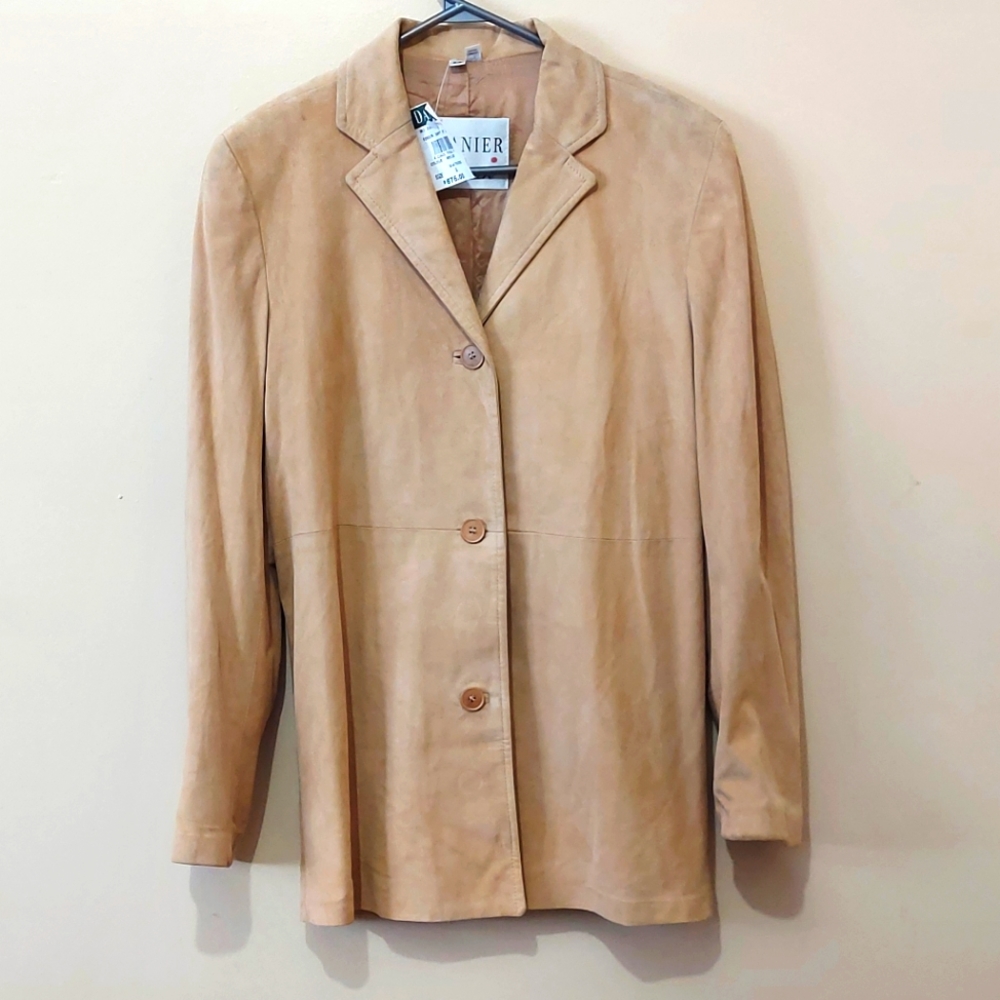 Danier Tan Leather Jacket